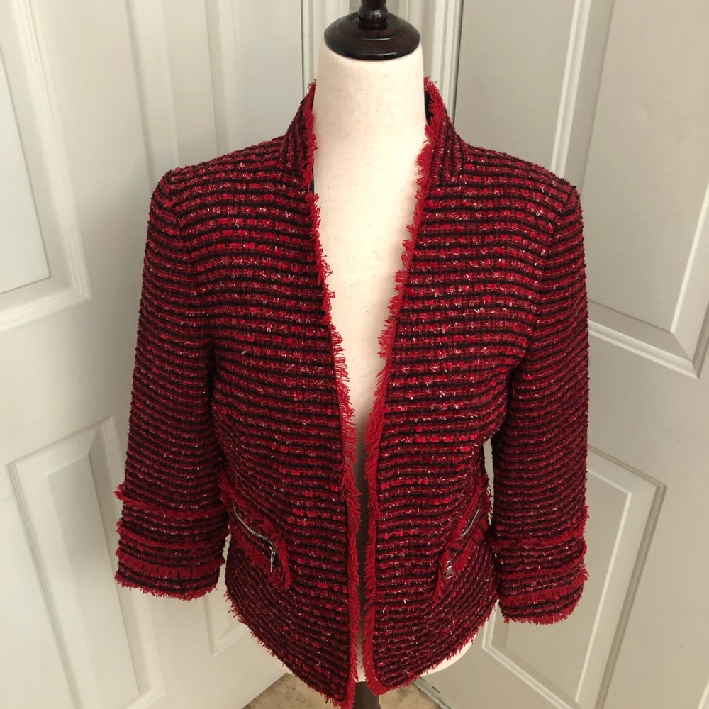 Ann Taylor Tweed Suit Jacket